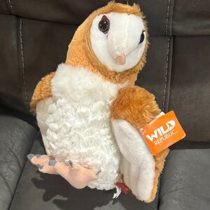 Wild Republic Stuffed Barn Owl